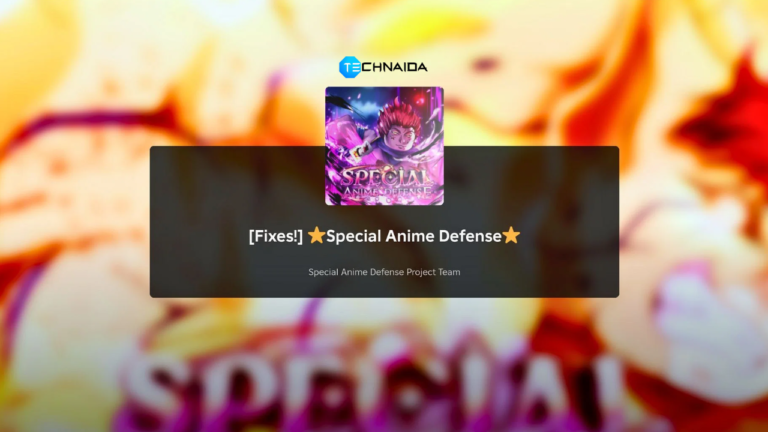 Special Anime Defense Codes